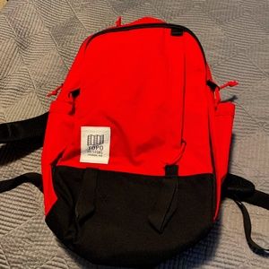 TOPO DESIGNS CORE PACK (RED) with laptop compartment 25L